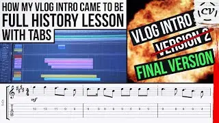 How I Made My Vlog Intro Song (Complete Origins History)