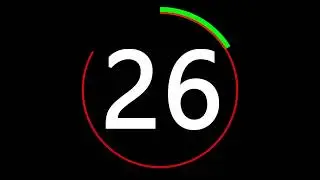 COUNTDOWN TIMER ( v 704 ) 30 sec in 4K