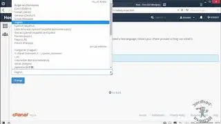 Хостинг Hostsailor. Как изменить язык панели управления хостингом
