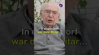 A 96-year-old contemporary witness experienced this during World War II...