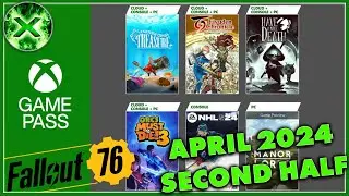 Game Pass April 2024 - Manor Lords, Fallout & More