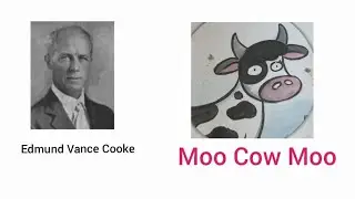 Moo Cow Moo ~ Poem | With Brief Explanation | Krafty Series