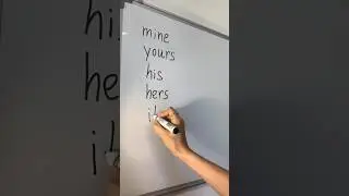 Английский язык. Местоимения #английскийдляначинающих