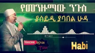 Ethiopia: መሀመድ አወል ሀምዛ መንዙማ (ያሰይዲ ያባበል ሁዳ) ድቤ የሀድራ መንዙማ