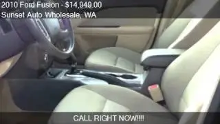 2010 Ford Fusion SEL 4dr Sedan for sale in Tacoma, WA 98409