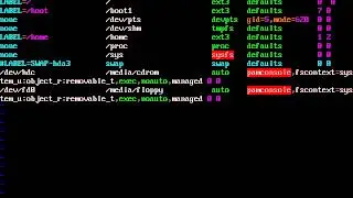 Trouble shooting with Fstab file