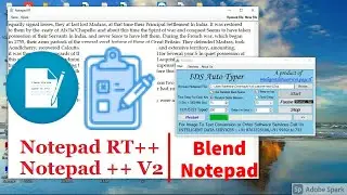Image to Notepad RT++ V2/ Notepad RTX++/Blend notepad/ Notepad Plus  Autotyping - IDS autotyper