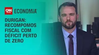 Durigan: Recompomos fiscal com déficit perto de zero | CNN NOVO DIA