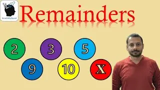 Remainders by 2, 3, 5, 9, 10 and Binomial Theorem #remaindertheorem #brushmyquant