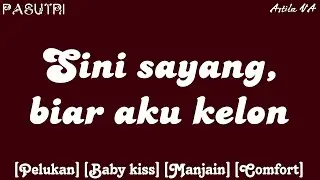 Kelon dan manja ke istri | ASMR Cewek | [Pelukan] [Baby kiss] [Manjain] [Comfort]