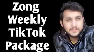 Zong Weekly TikTok Package - Zong Weekly TikTok Offer