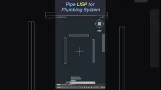 AutoCAD Plumbing AutoLisp for Pipe | 