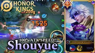 Honor of Kings Shouyue Insane Gameplay - Top Global 1!!