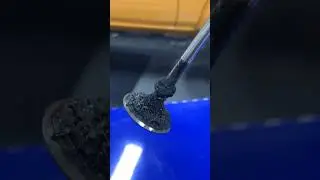 Valve coated in carbon (coking) 