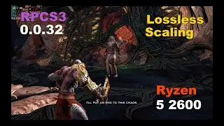 RPCS3 0.0.32 ( PS3 Emulator With Lossless Scaling ) - God Of War III - Gameplay #2
