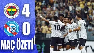 Fenerbahçe 4-0 Strasbourg Maç Özeti | Fenerbahçe Strasbourg