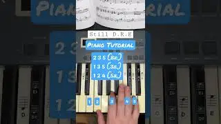 Still D.R.E. Piano Tutorial 🎹 #piano #tiktok