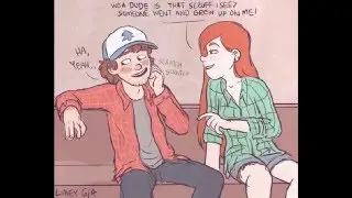 Венди и Диппер.