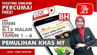 🔴 [LIVE] PEMULIHAN KHAS MT SR, TAMBAH DLM LING 100 OLEH TCER_INTAN769 #ALLINONE #03 #TUISYENPERCUMA