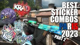 BEST STICKER COMBOS - PARIS 2023 CRAFTS - CS:GO - PART 2
