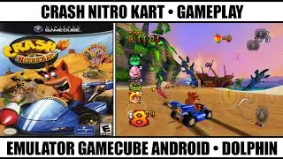Crash Nitro Kart Gameplay GameCube | Best GameCube Games | Emulator GameCube Android