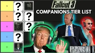 Fallout Companions Tier List Part 1