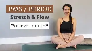 Yoga Stretches During Period | To Ease PMS, Cramps and Bloating