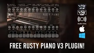 Rusty Piano Free VST VST3 AU plugin