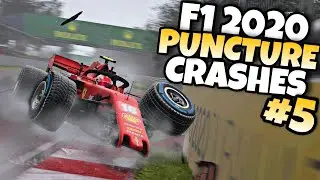 F1 2020 PUNCTURE CRASHES #5