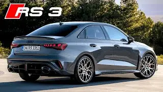 New 2025 Audi RS3 Sedan - FACELIFT! Interior | Exhaust Sound | Drive