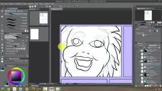 Manga Studio 5 / Clip Studio Paint: Workflow, part 1