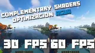 Mejora los FPS en Minecraft con Complementary Shaders (ajustes del agua)