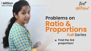 Aptitude Made Easy - Ratio & Proportions Full Series - Learn maths 