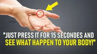 Press It for 15 Secs & All Energy Blockages Will be Cleared Immediately! | Powerful Pressure Point