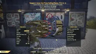 Fallout 76: Vampire Gatling Plasma.