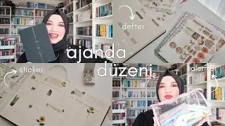 mart ayı ajanda düzeni 📓✍🏻 | ajanda nasıl kullanılır? 🎀