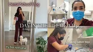 DAY IN THE LIFE OF A 4TH YEAR - Dental School Vlog #13