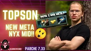 New Meta Nyx Asassin MID!!😮 TOPSON Gameplay Dota 2😮