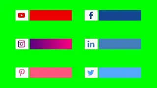 Green Screen Lower Thirds | Green Screen Lower Third Animation | Green Screen | Lower Third