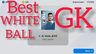 Best White Ball GK (goal kepar) pes 2020.Gaming with shuvo@