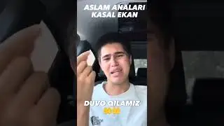 ASLAMBOI ONASI KASAL EKAN DUVO QILAMIZ 😭🥹