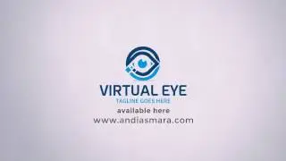 Virtual Eye Logo Template
