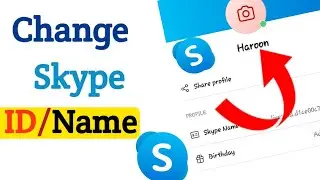 How to change Skype ID or name On Android | Skype ID/Name Kaise change kare