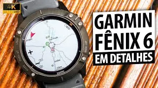⌚🔥 Fênix 6x PRO SOLAR - Em Detalhes ⌚🔥