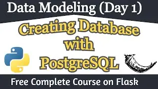 How to Create Database using PostgreSQL Pgadmin 4 | Data Modeling | Day 1 #pgadmin