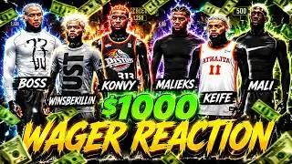 Keife Wagered Wins, Boss, & Konvy For $1000 In The First NBA 2K23 CURRENT GEN WAGER OF THE YEAR!😱