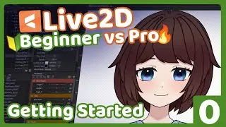 【Live2D Beginner vs Pro】 Setting up your VTuber Model + FREE PSD