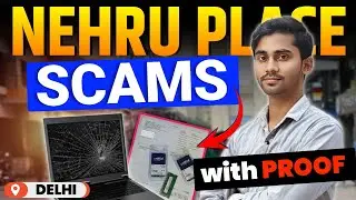 Nehru Place Scams Exposed with Real Footage || Nehru Place Delhi || Aisa's Biggest IT Market Scams