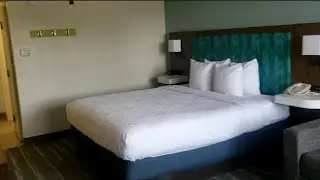 Hampton Inn Cocoa Beach/Cape Canaveral | King Bed Room 309 #roomtour #hilton #hamptoninn #cocoabeach