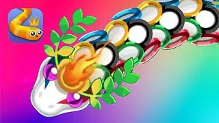 New rare Boss skin Olympia unlocked | Epic snake.io gaming